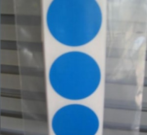 Coloured Circle Labels