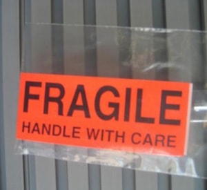 Fragile Labels